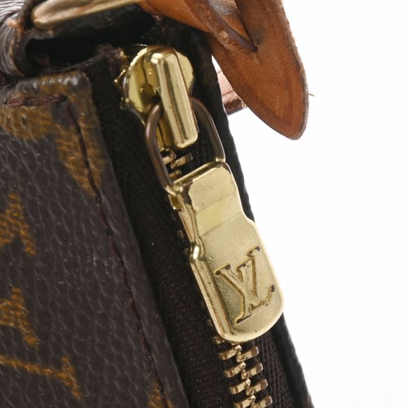LOUIS VUITTON Monogram Pochette Accessoire Brown M51980 Women's Canvas - Picture 10 of 10